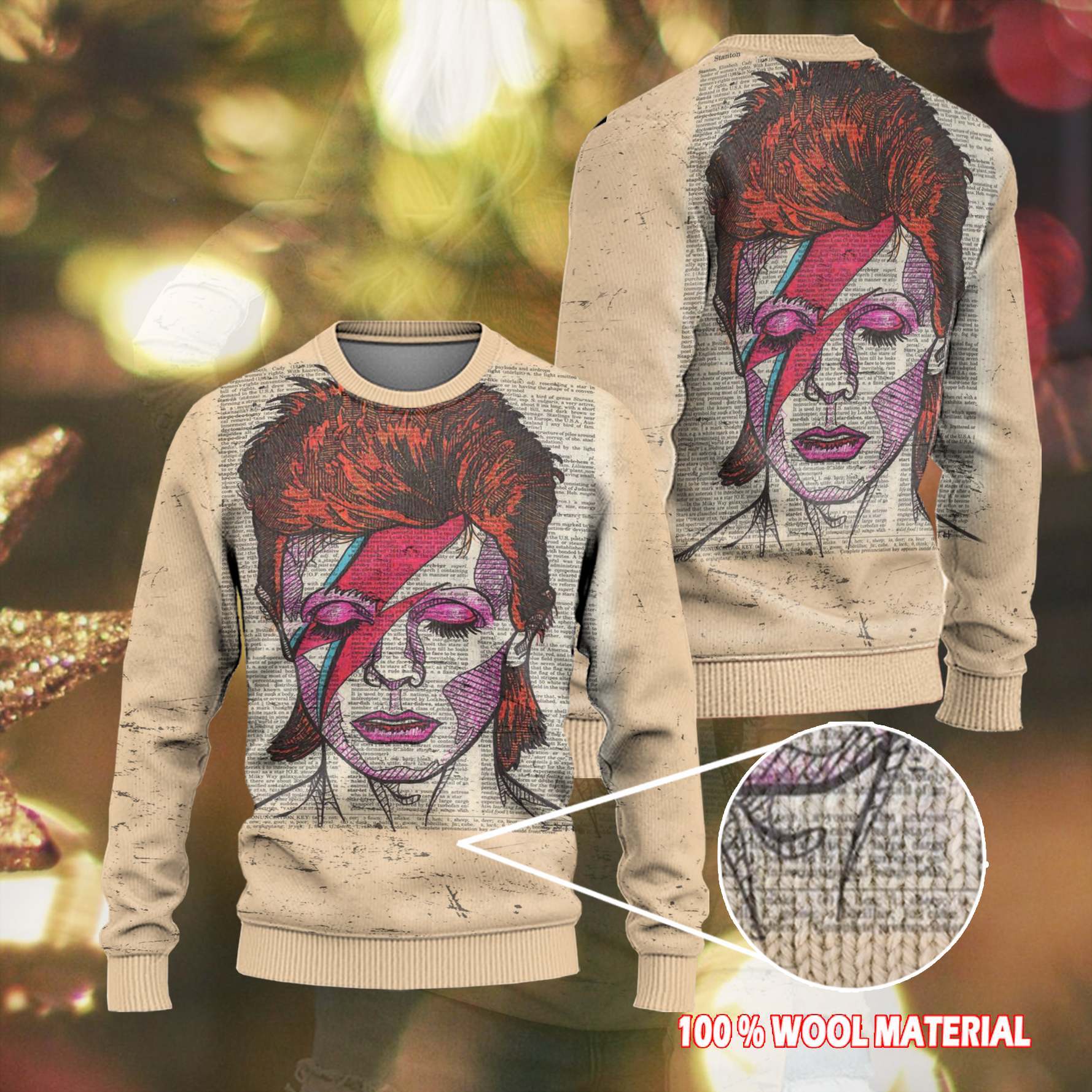 The Chameleon of Rock Ugly Sweaters Y17032109