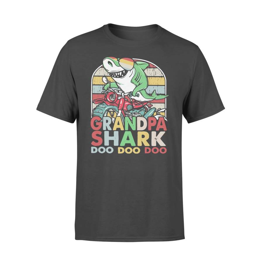Grandpa Shark Doo Doo Doo Vintage T-shirt