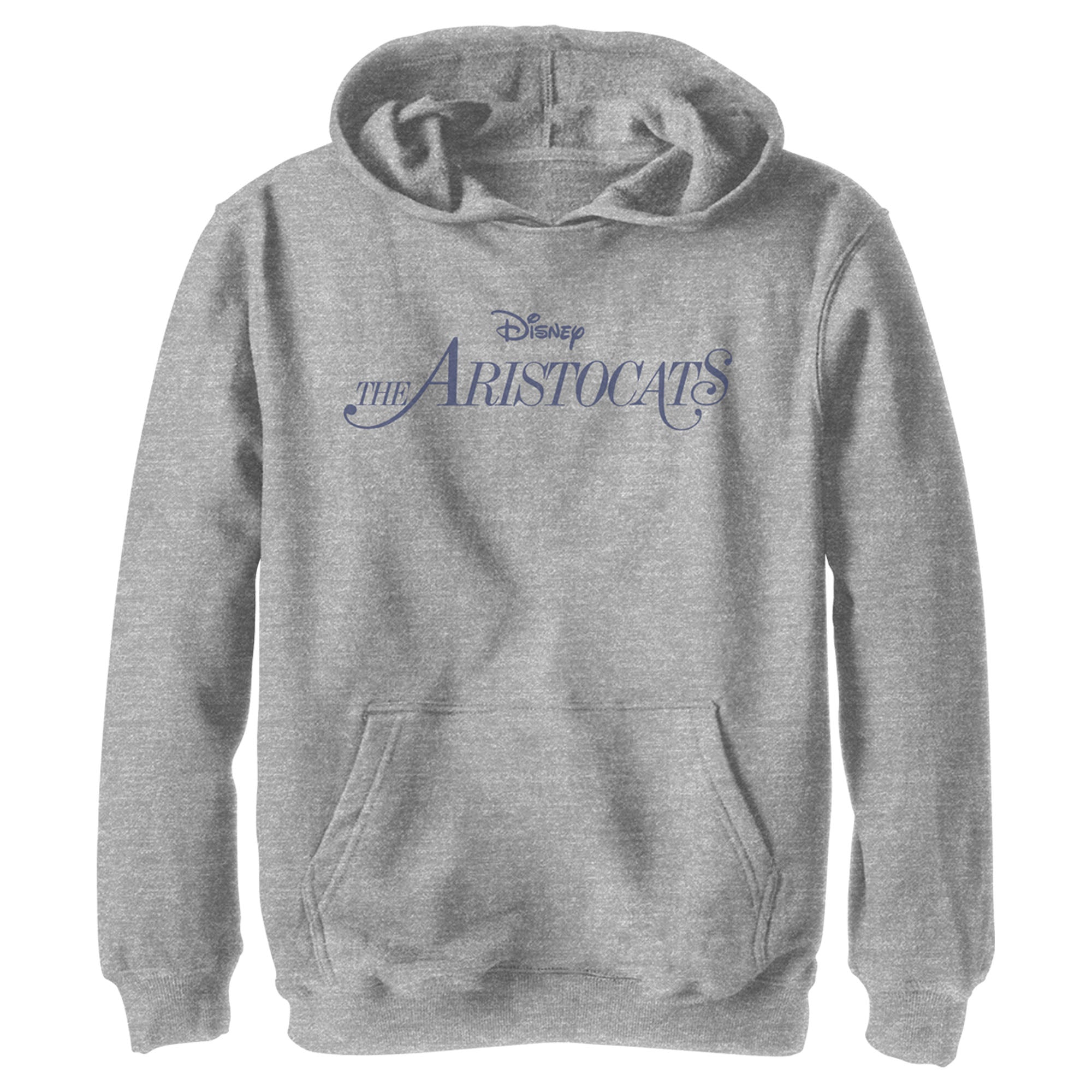 Boy’S Aristocats Classic Blue Logo Pull Over Hoodie