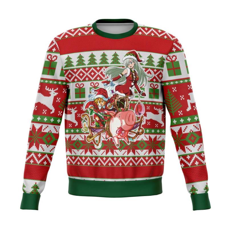 Seven Deadly Sins Premium Ugly Christmas Sweater