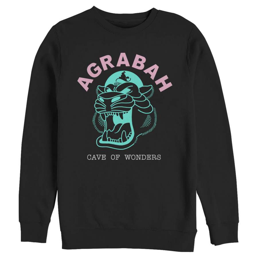 Aladdin Men’s Cave of Wonder Agrabah  Sweatshirt