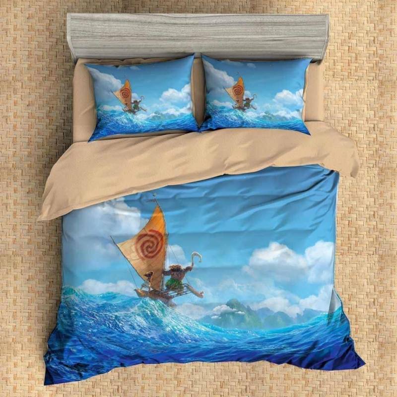 3D Customize Moana Bedding Set Duvet Cover Set Bedroom Set Bedlinen 2