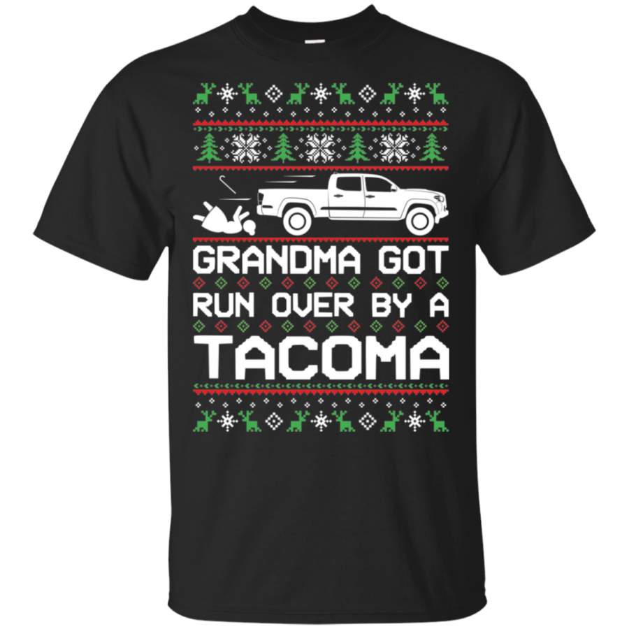 Toyota Tacoma 2016-2020 Grandma Got Run Over Ugly Christmas T-Shirt