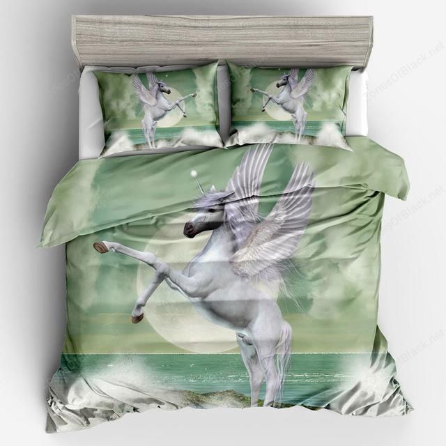 3D Comfortable Bedding Set Home Decor Horse