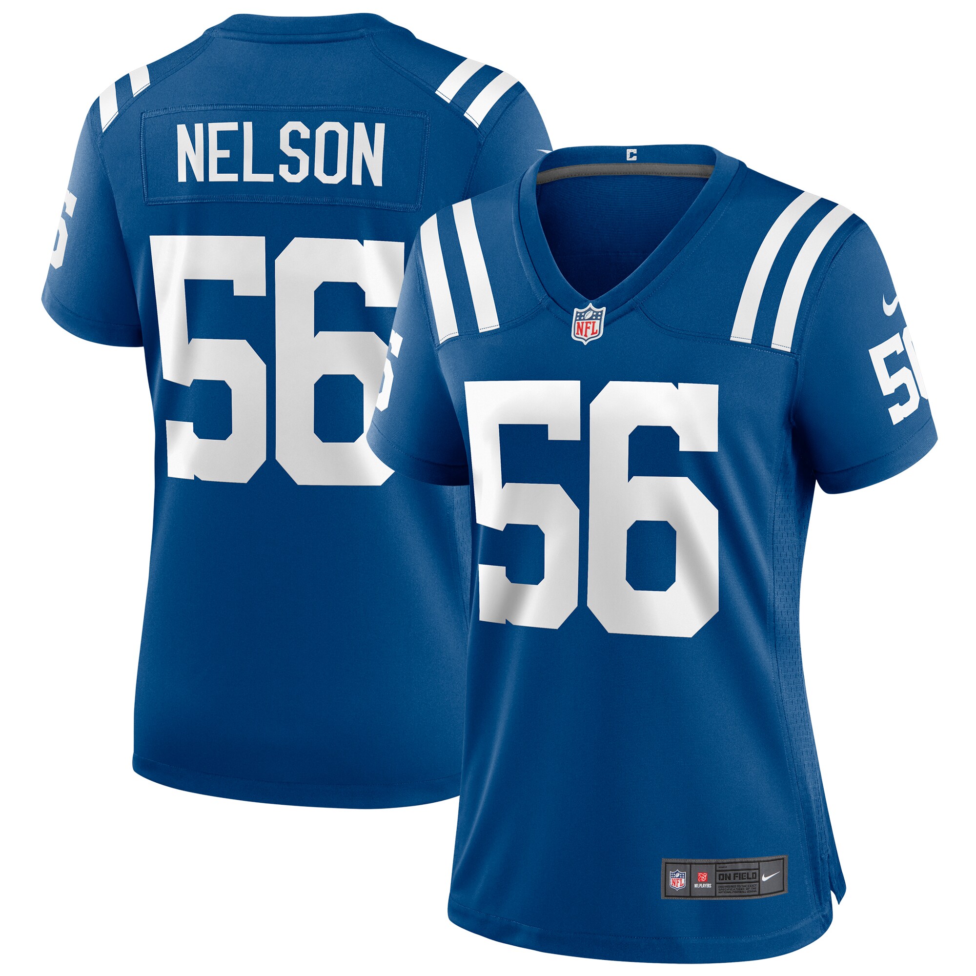 Women’s Indianapolis Colts Quenton Nelson Royal Player Game Jersey