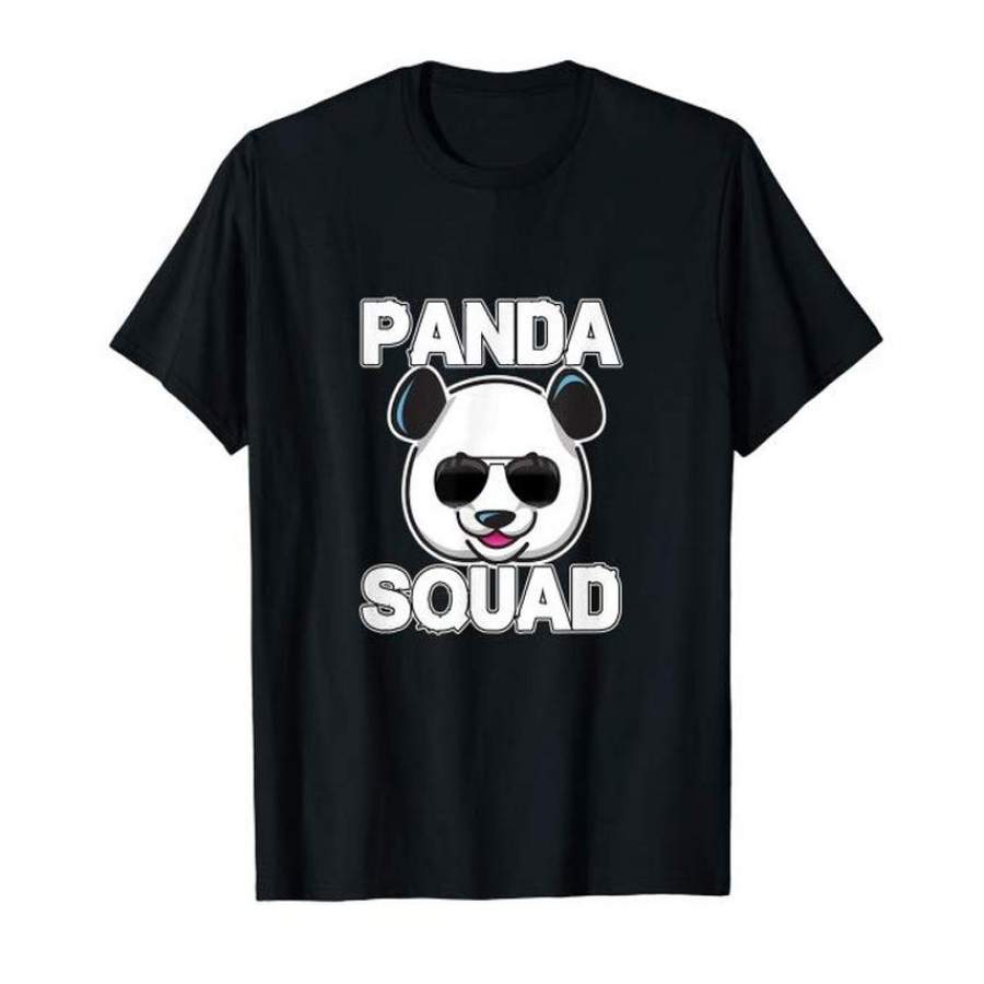 Cool Panda Squad T-Shirt I Panda Bear Gift