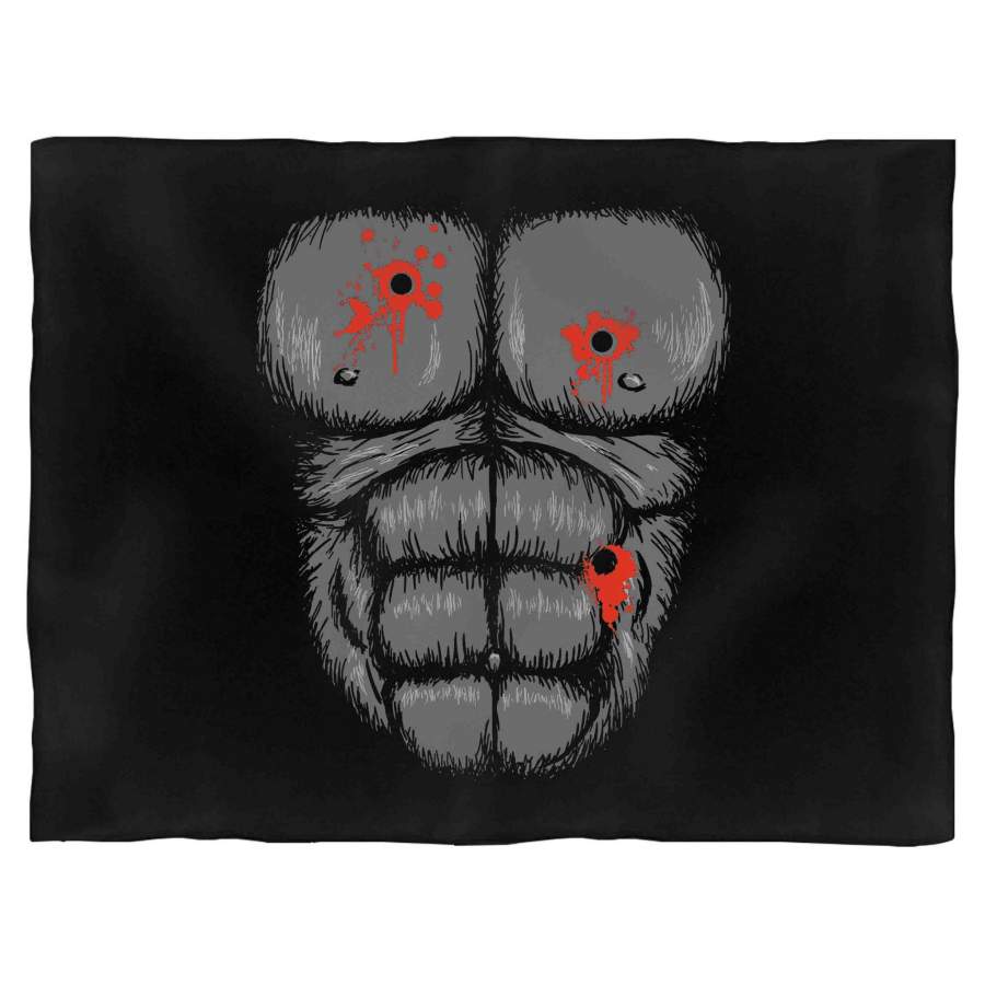 Harambe Halloween Costume Harambe The Gorilla Shot Chest Halloween 2016 Blanket