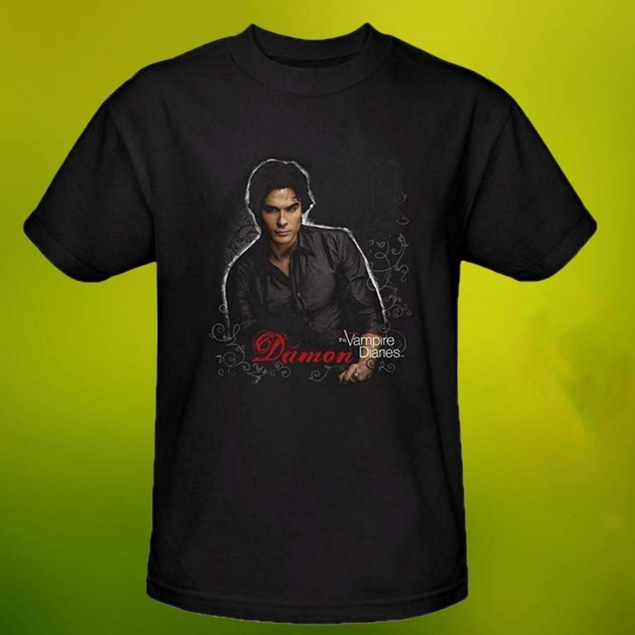 The Vampire Damon Adult Best Quality Costum T Shirt