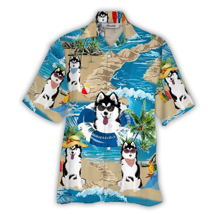 Husky Hawaii Shirt For Men Women Adult Ha90208