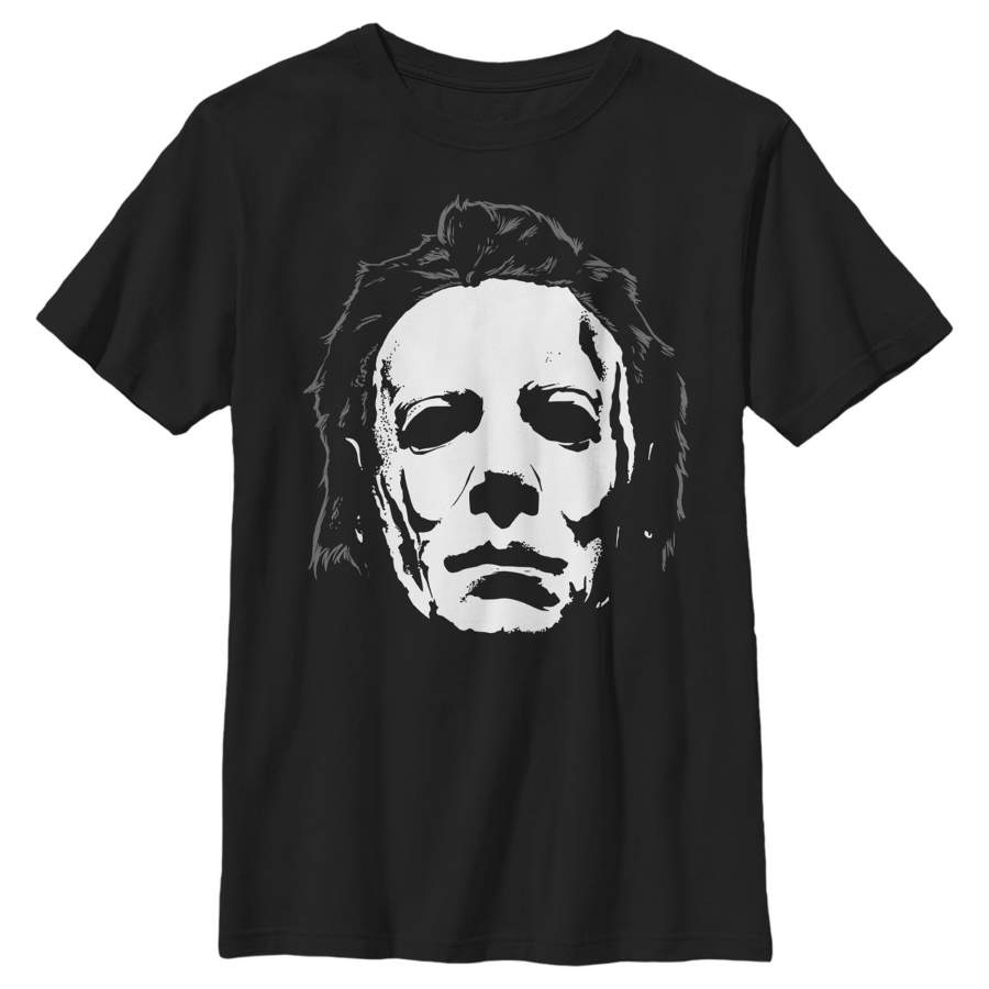 Halloween Boy’s II Michael Myers Face  T Shirt