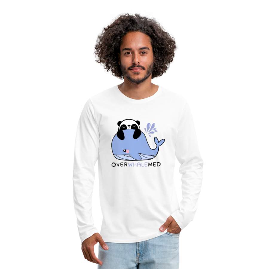 Mochi whale Men’S Premium Long Sleeve T-Shirt