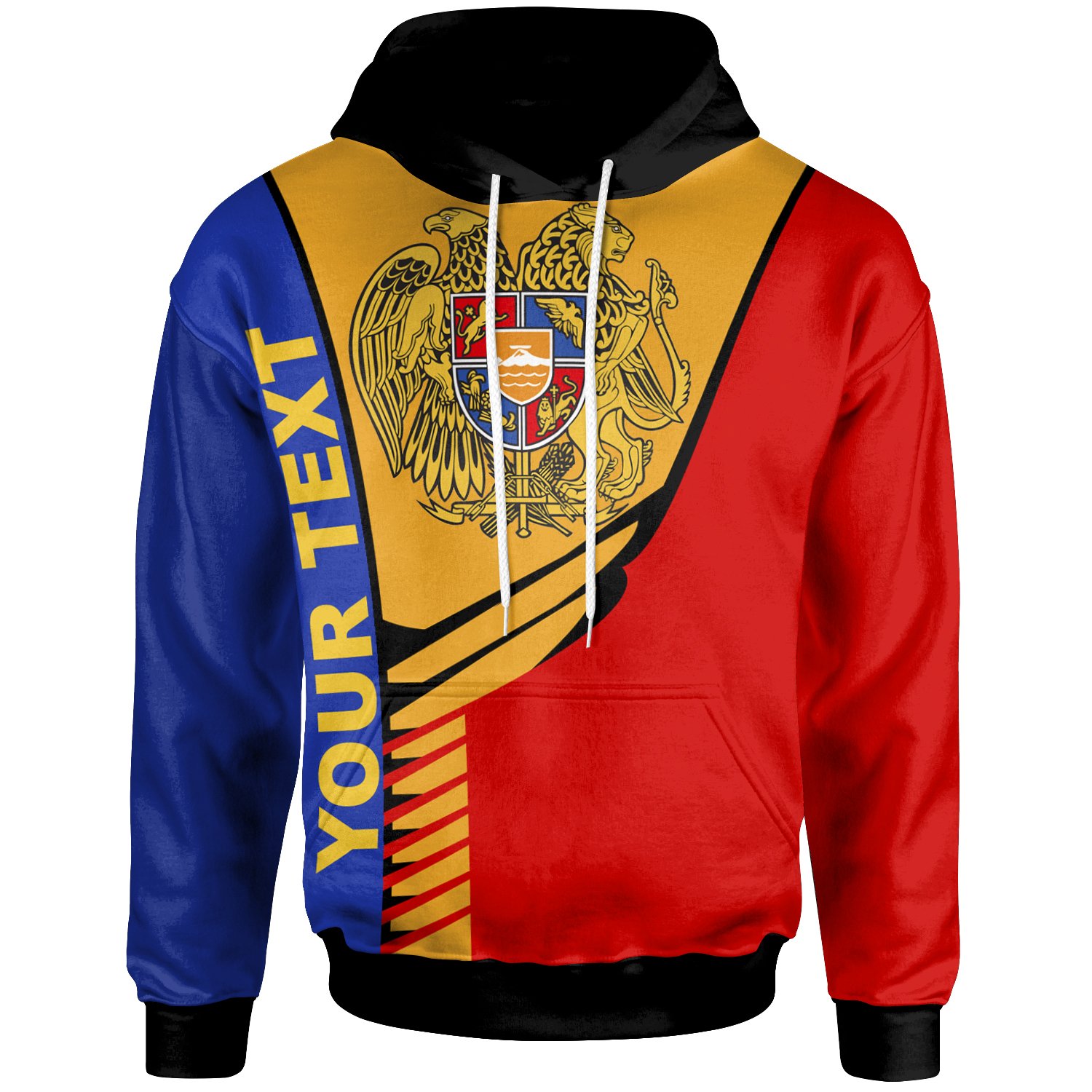 Armenia Custom Personalised Hoodie – Modern Style – BN20