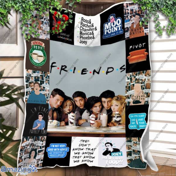 Friends Tv Show – American Sitcom Television Blanket