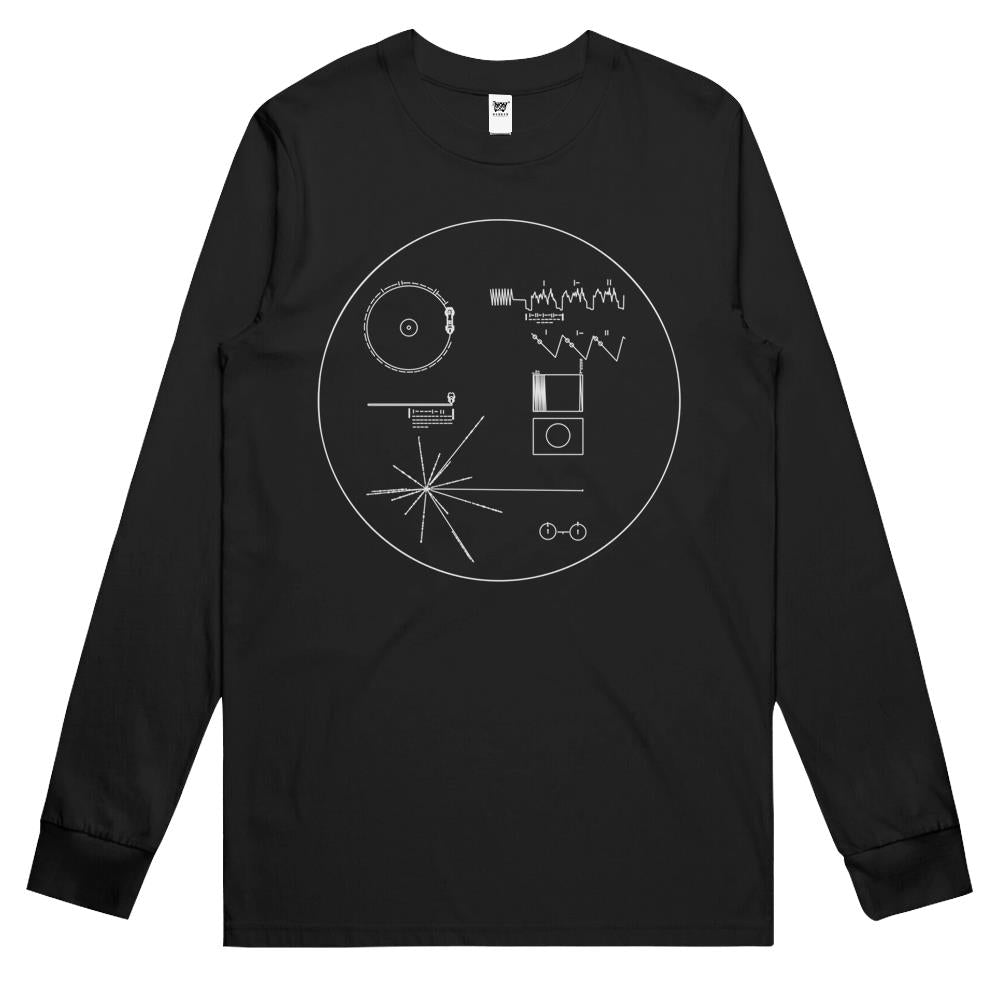 The Voyager Golden Record Long Sleeve T Shirts