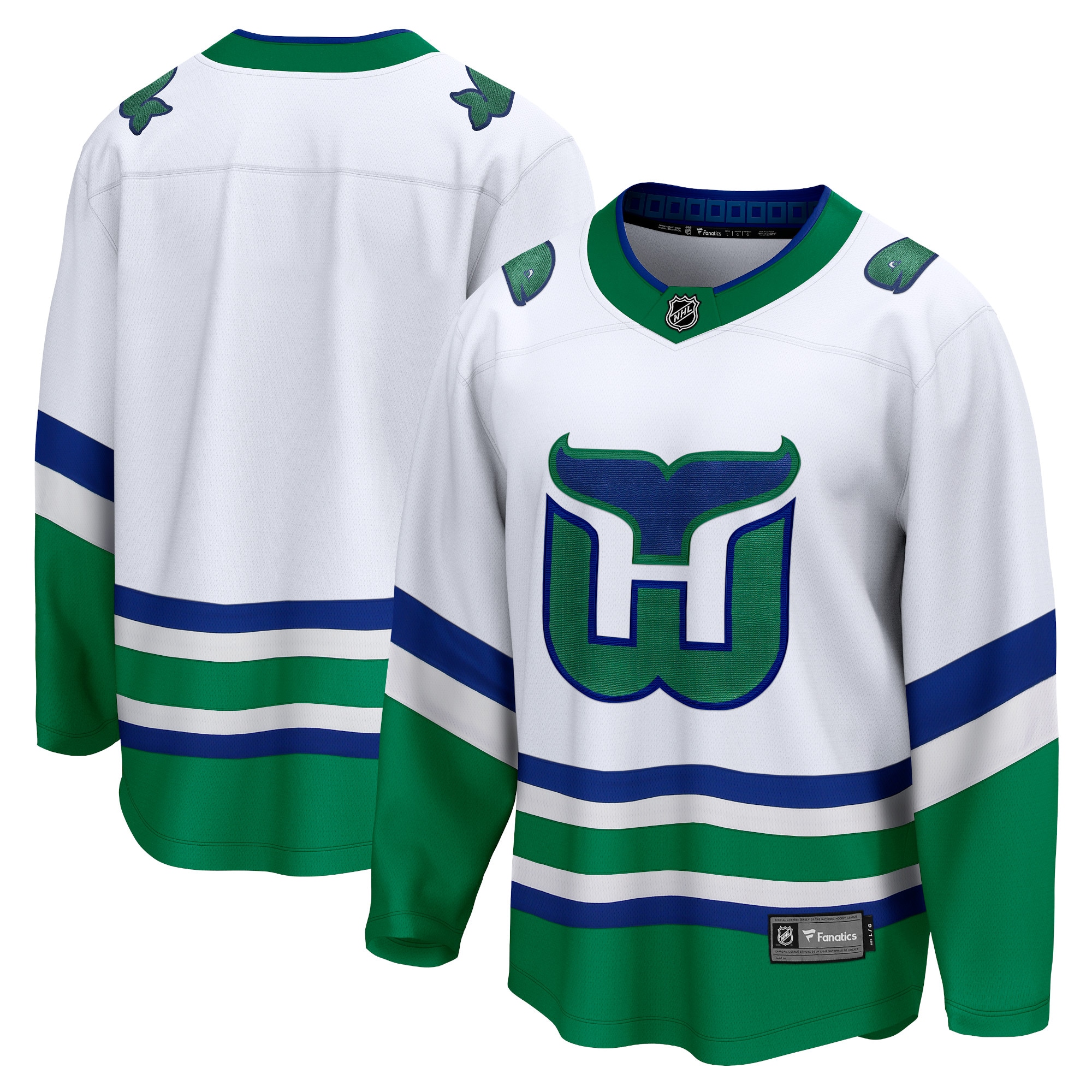 Carolina Hurricanes Branded Whalers Premier Breakaway Jersey – White