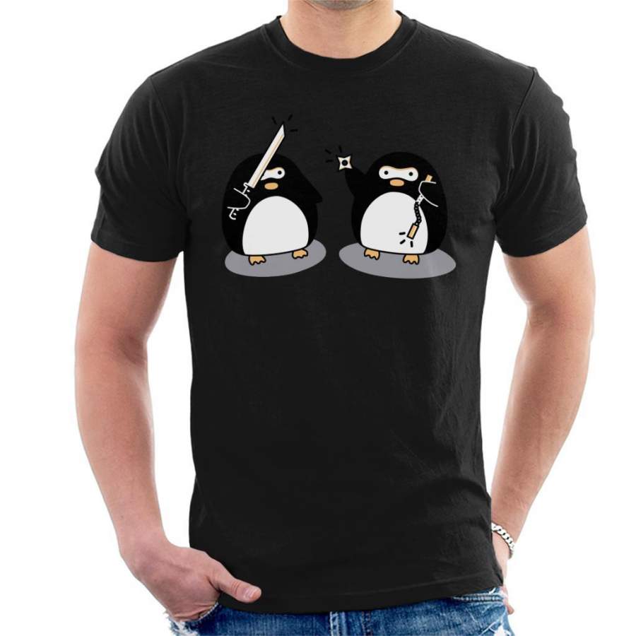 Ninja Penguins Men’s T-Shirt