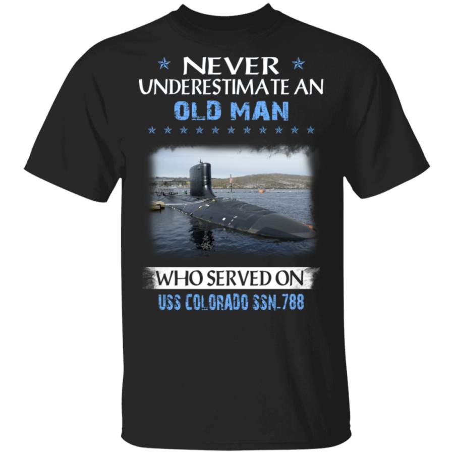 USS Colorado SSN-788 Veterans Day Christmas Gift T-Shirt