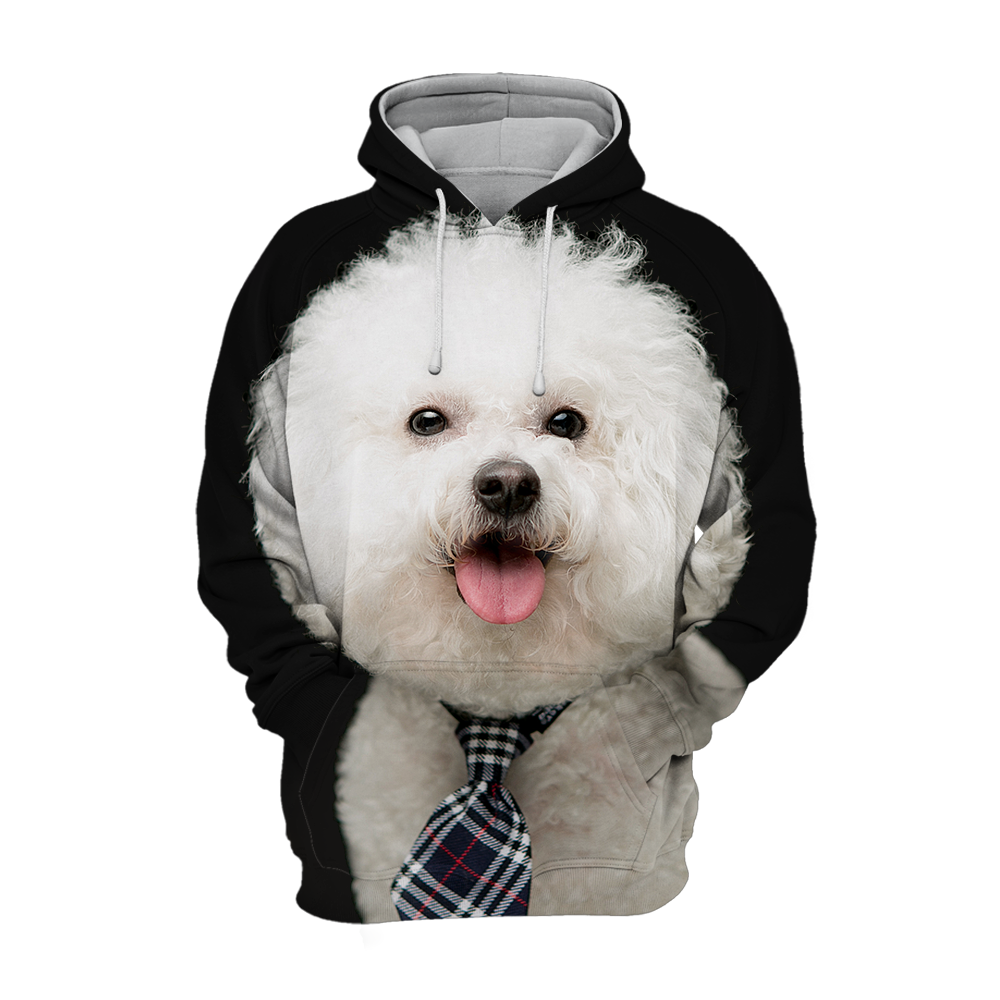 Unisex 3D Graphic Hoodies Animals Dogs Bichon Frise