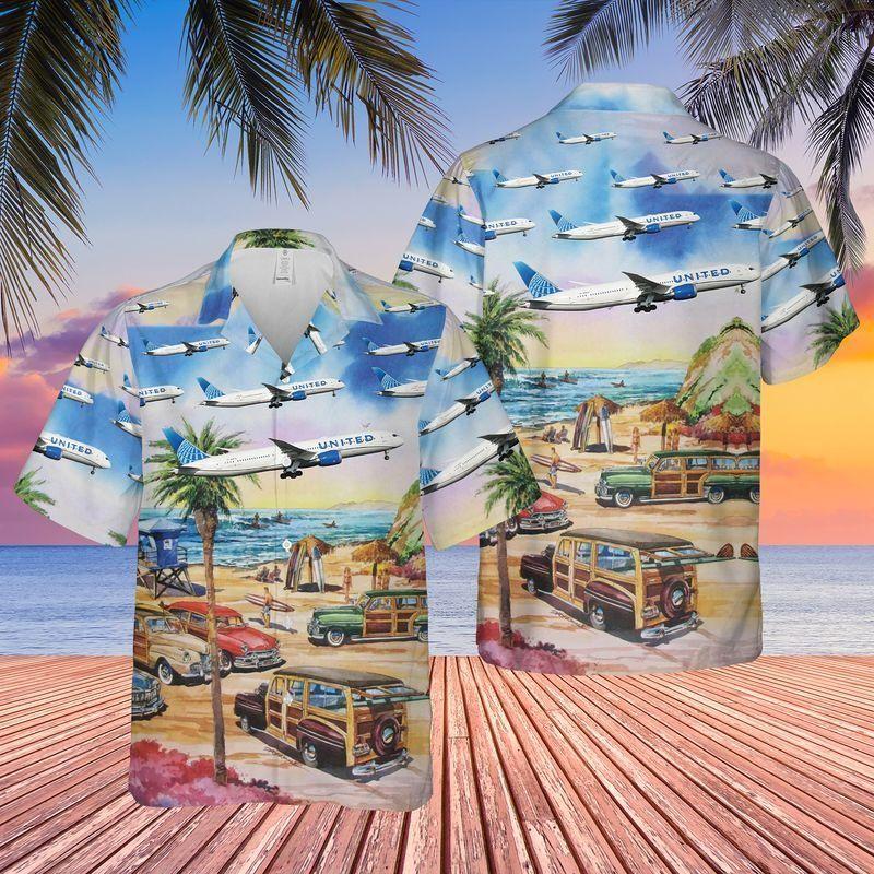 United Airlines Hawaiian Shirt | For Men & Women | Adult | Hw7678