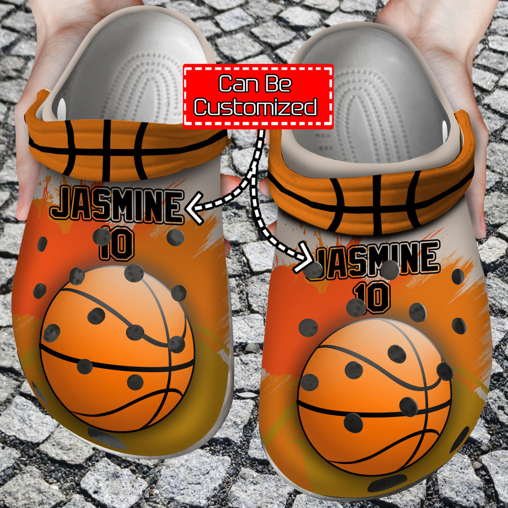 Basketball Crocs – Is Life Personalized Clog Shoes For Men And Women