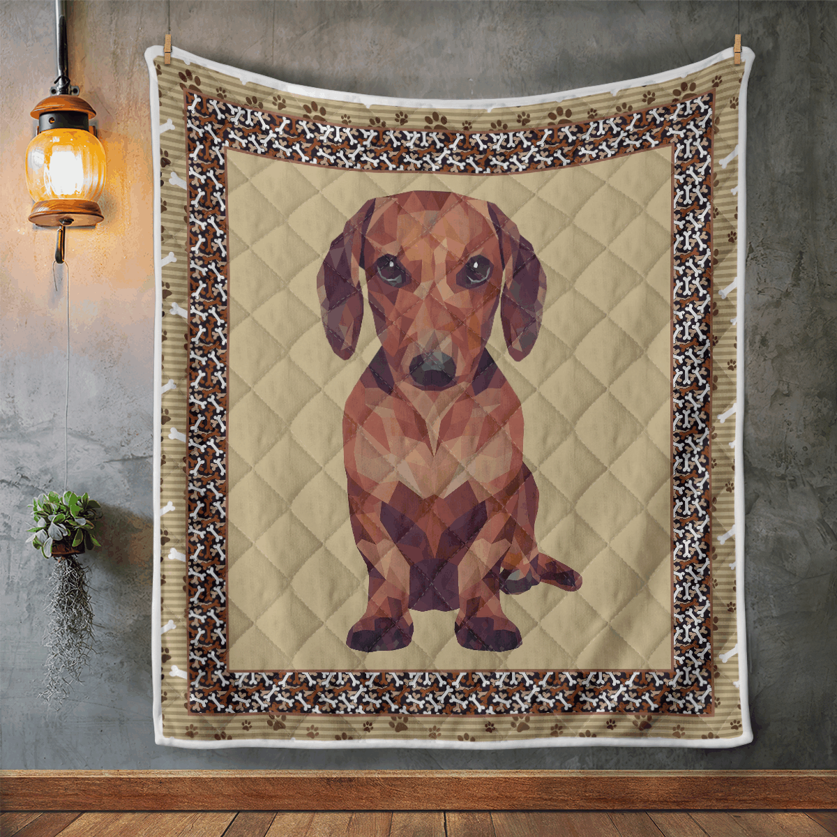 Dachshund Cla0711273Q Quilt Blanket – Corethermax