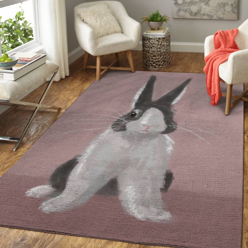 Little rabbit – Animals Area Rug Carpet