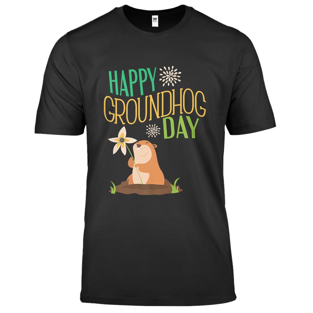 Happy Groundhog Day Ground Hog 2021 Premium T Shirts