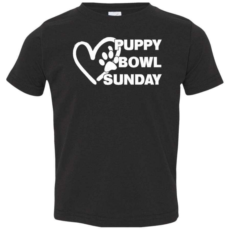 AGR Puppy Bowl Sunday Toddler Jersey T-Shirt