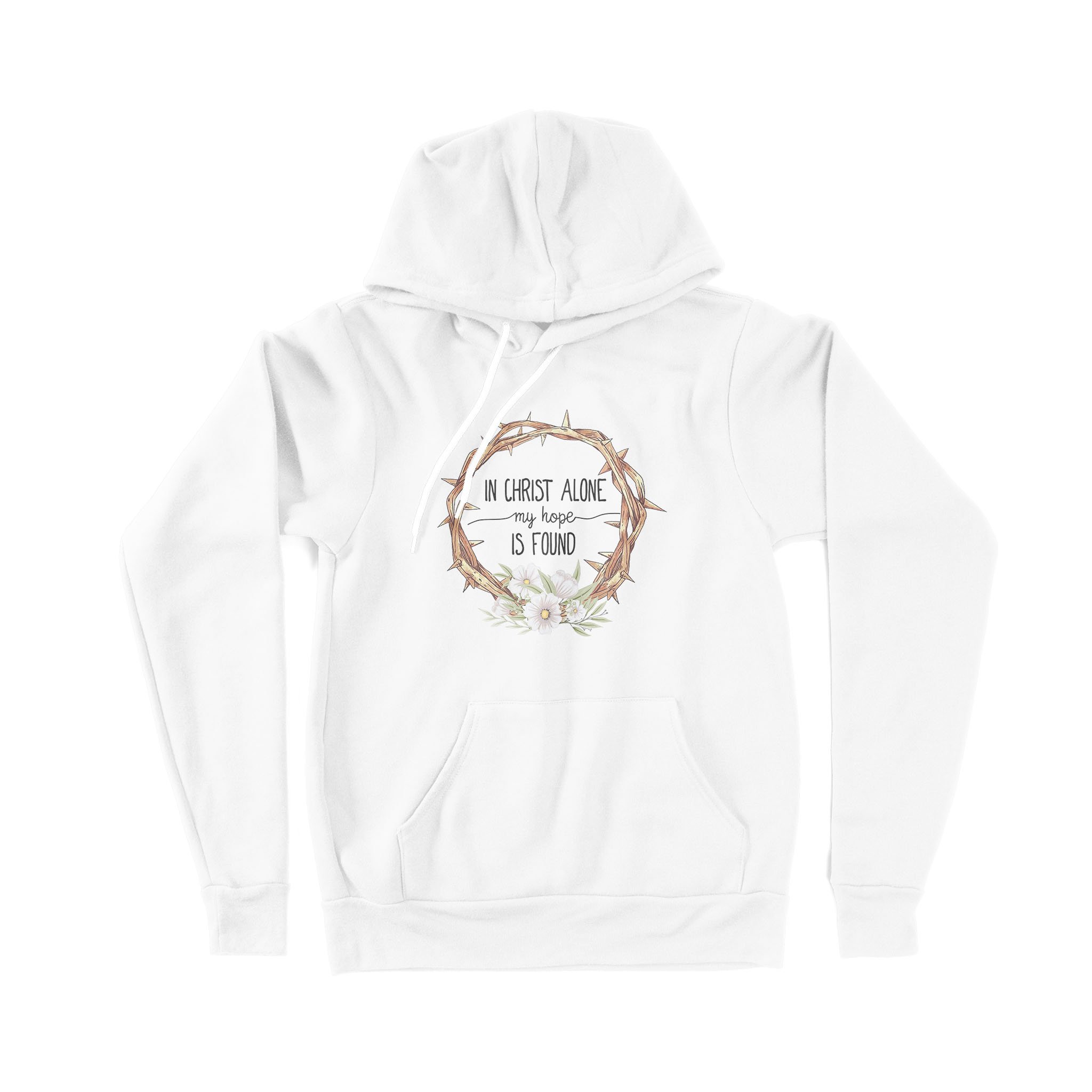 In Christ Alone My Hope Is Found – Premium Hoodie