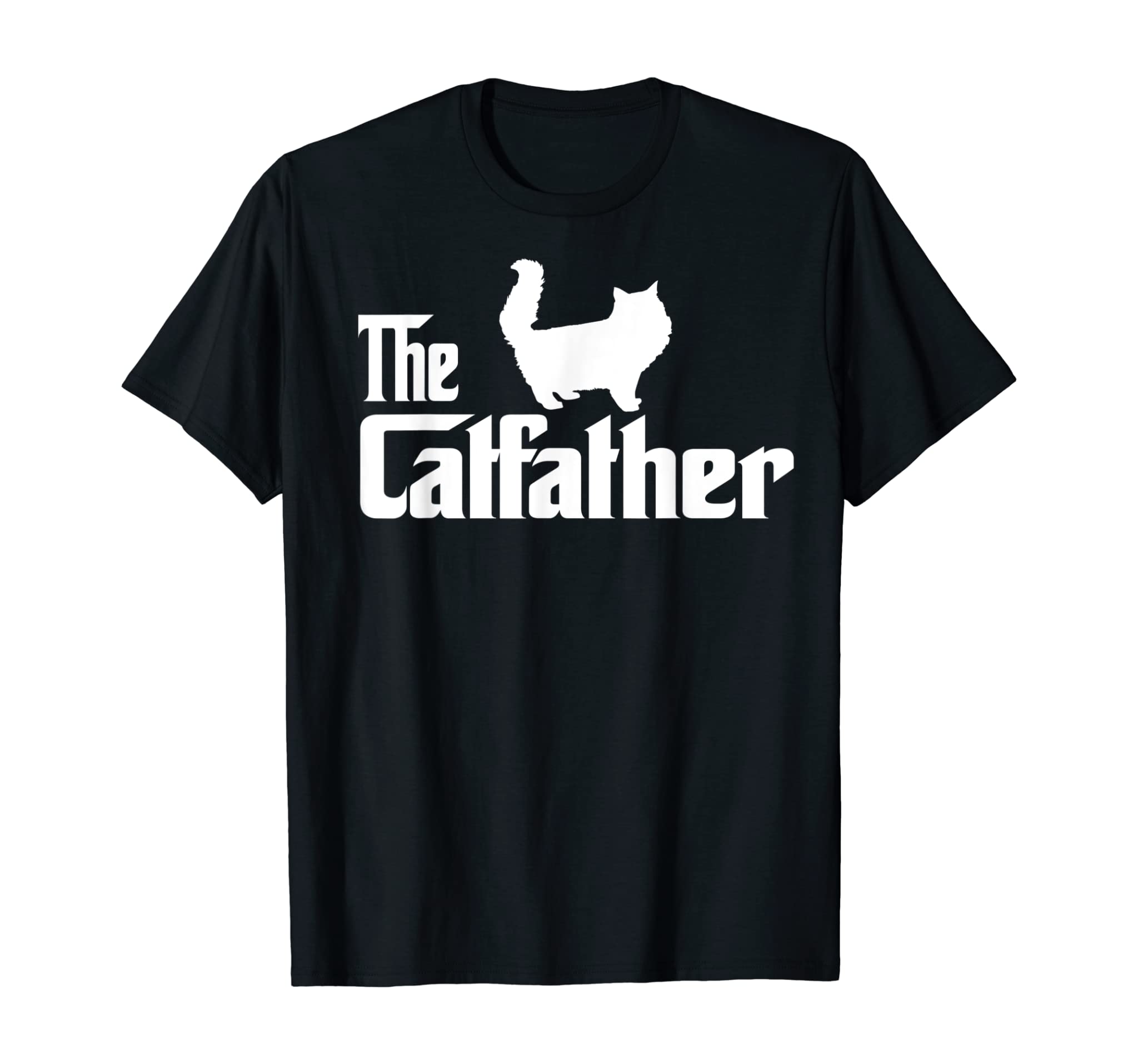 The Catfather Persian Cat Lover Funny Father Cat Dad Gift T-Shirt