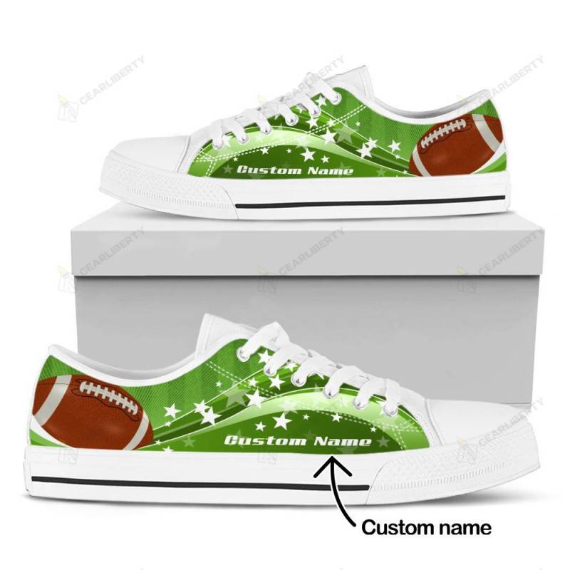 American Football Low Top Shoes Custom Name 0030 NHO0021