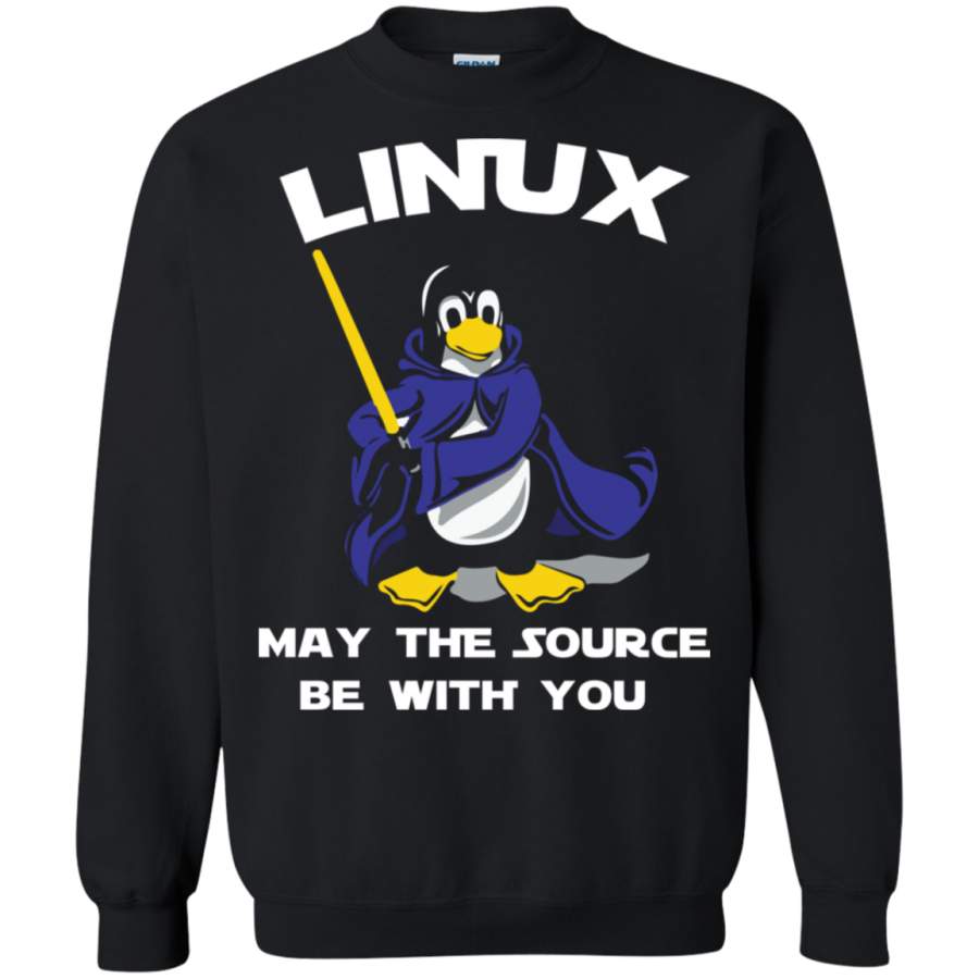 AGR Linux may the source be with you 1 Sweatshirt