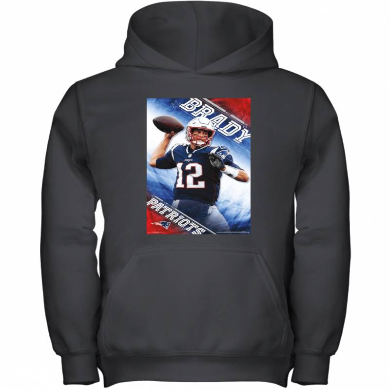 Tom Brady  New England Patriots Youth Hoodie