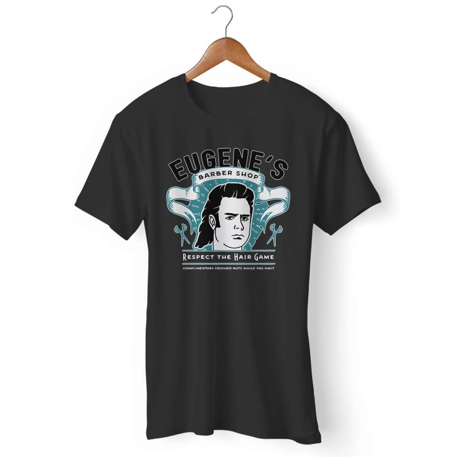 Walking Dead Eugene Respect The Hair Game Man’s T-Shirt