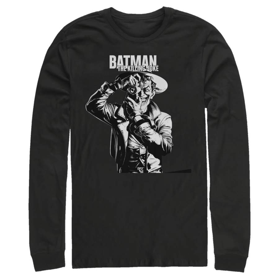 Batman Men’s Joker The Killing Joke  Long Sleeve Shirt