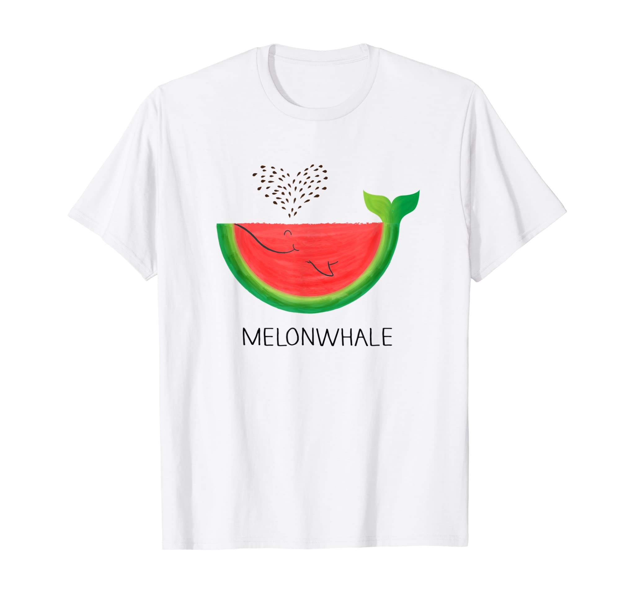 Melonwhale T-SHIRT Melon Whale watermelon Gift summer