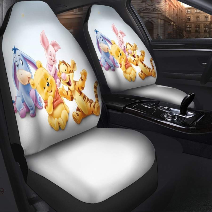 Pooh And Friends Cartoon Car Seat Covers 2