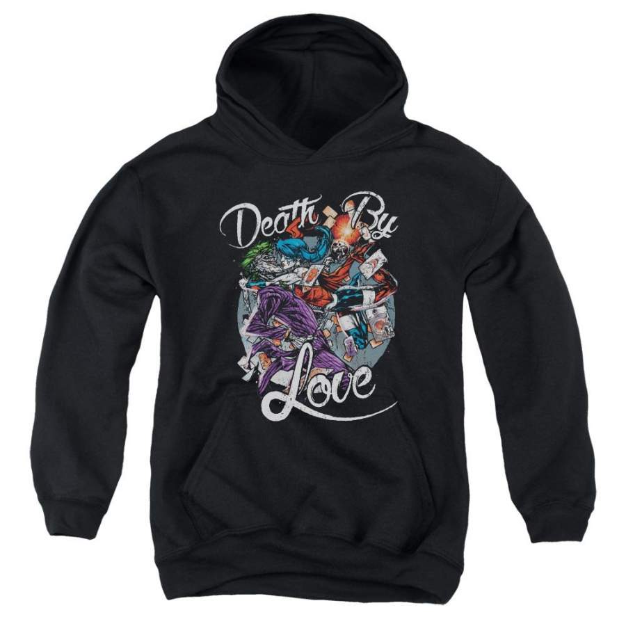 Batman – Death By Love Youth Pull Over Hoodie