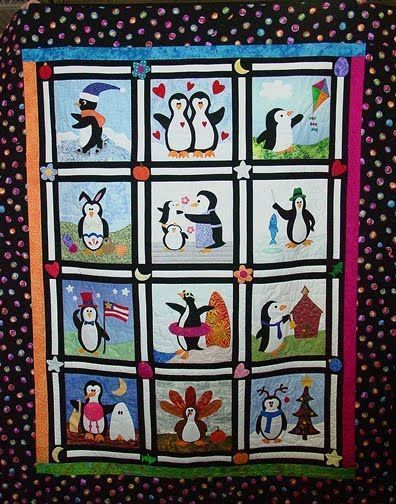 Penguin Hur Quilt Camlimh