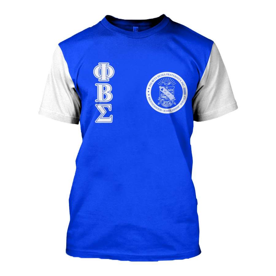 3D ALL OVER PHI BETA SIGMA HOODIE 24720193