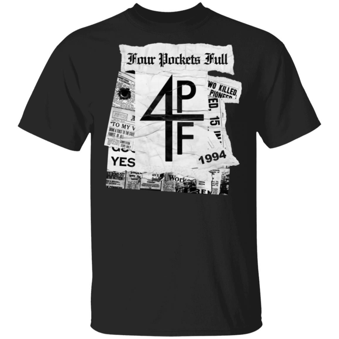 4Pf Hoodie Black T-Shirt