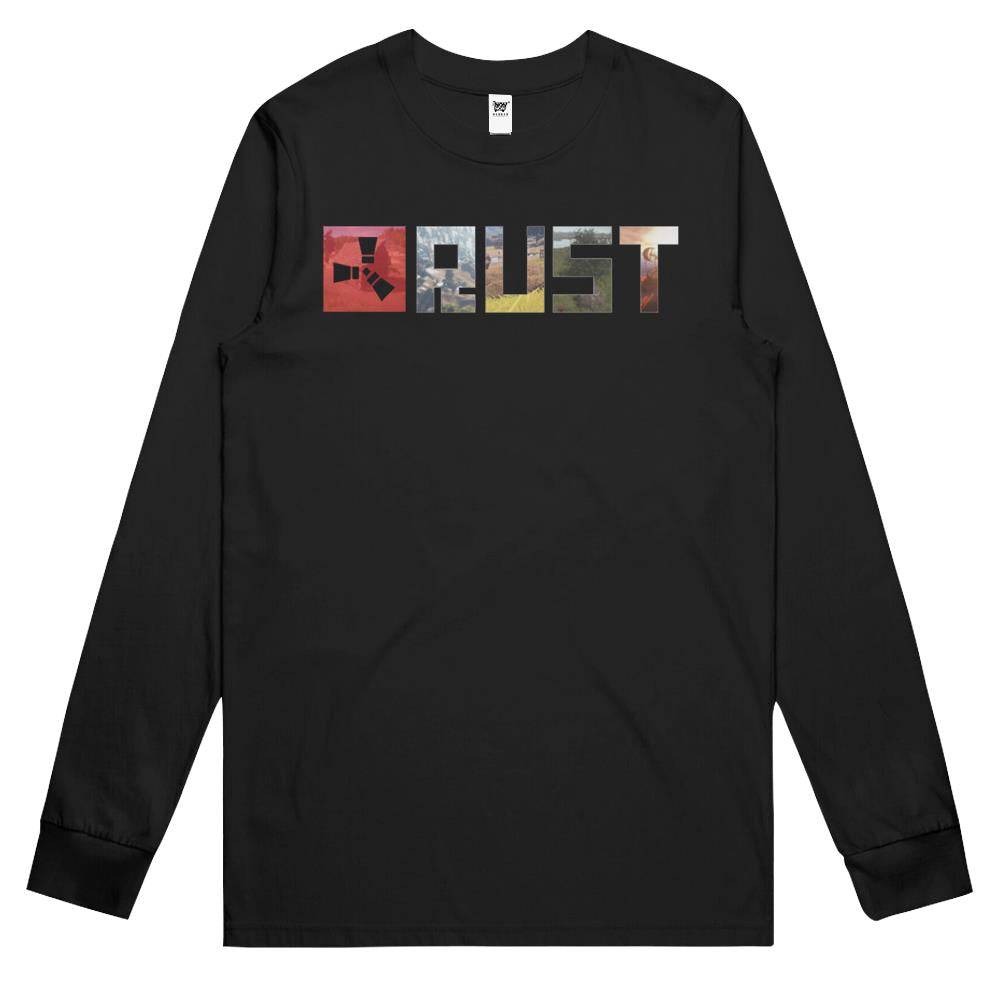 Rust Game Logo Long Sleeve T Shirts