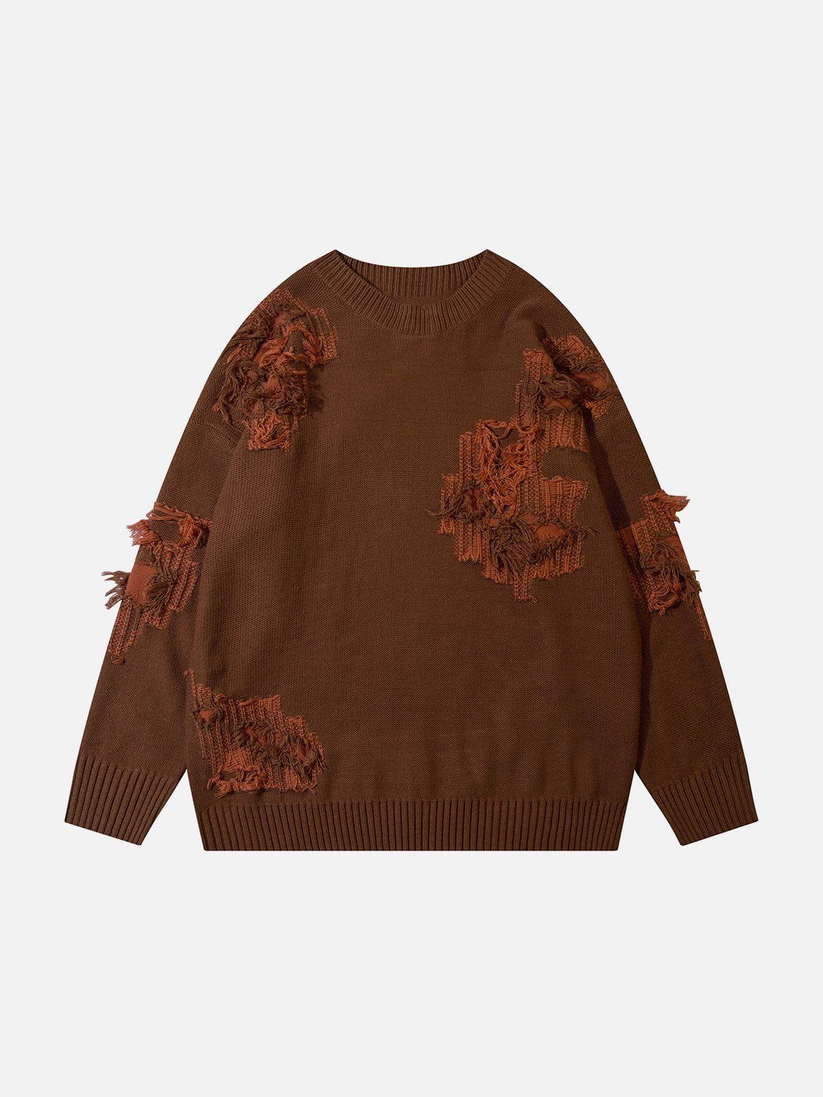 Talishko™ – Jacquard Break Craft Sweater