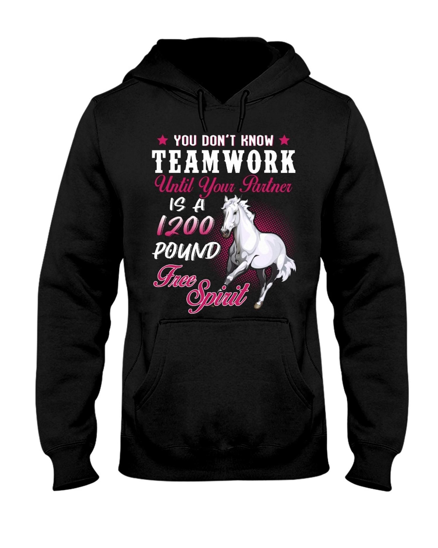 Team Work Horse Hooded Sweatshirt