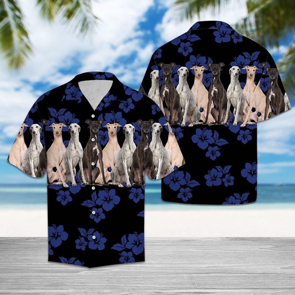 Aloha Shirt Awesome Greyhound Tg5721  Hawaiian Shirt