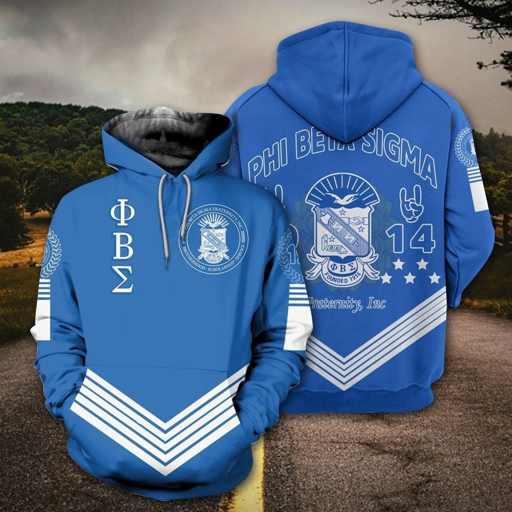 Fraternity Hoodie – Unique Phi Beta Sigma Hoodie