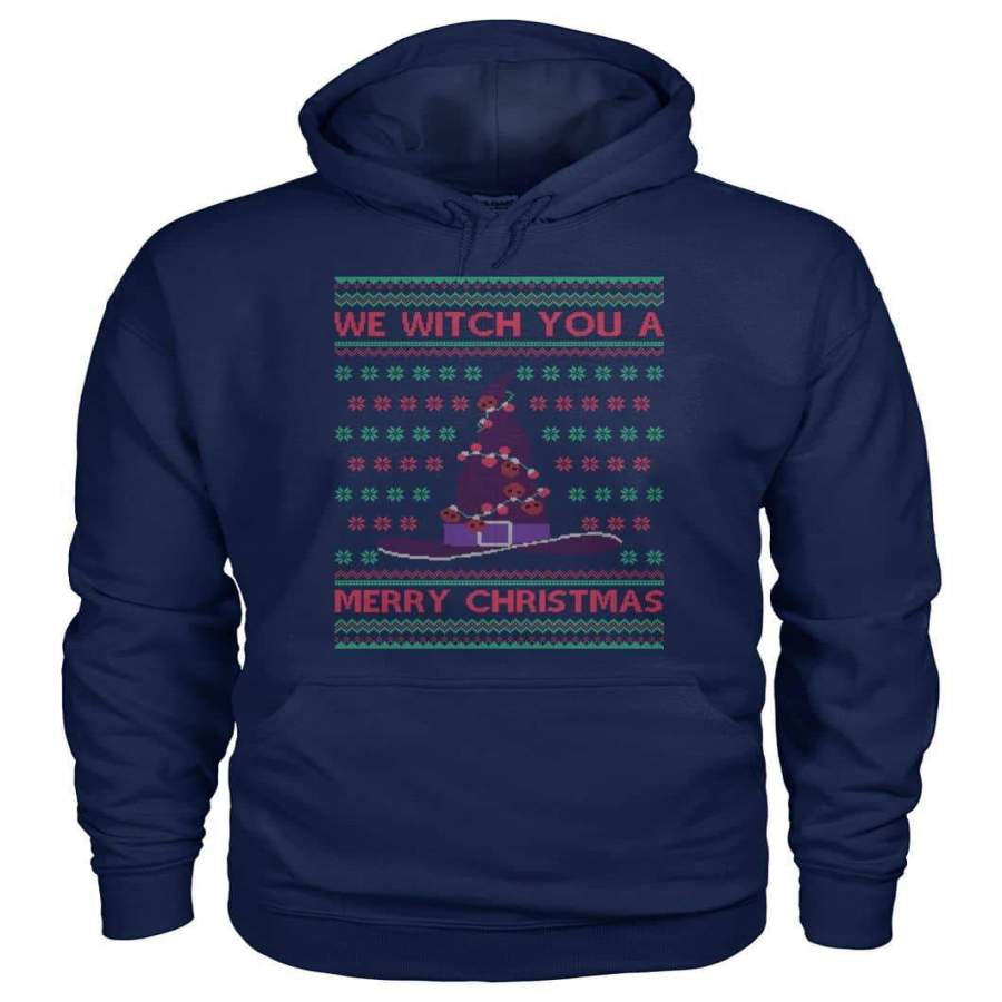 We Witch You A Merry Christmas Hoodie