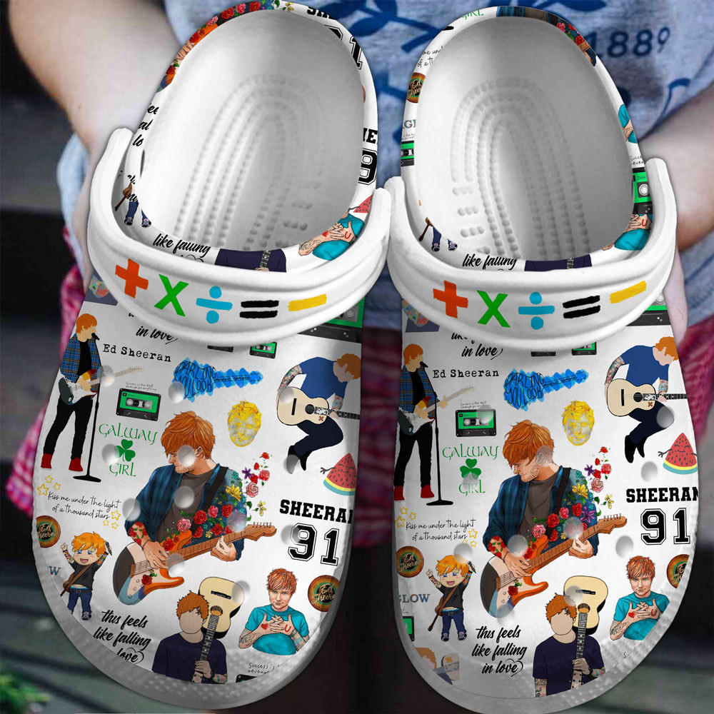 Ed Sheeran Crocss Clogs For Men Women And Kid Bpzzr75Z