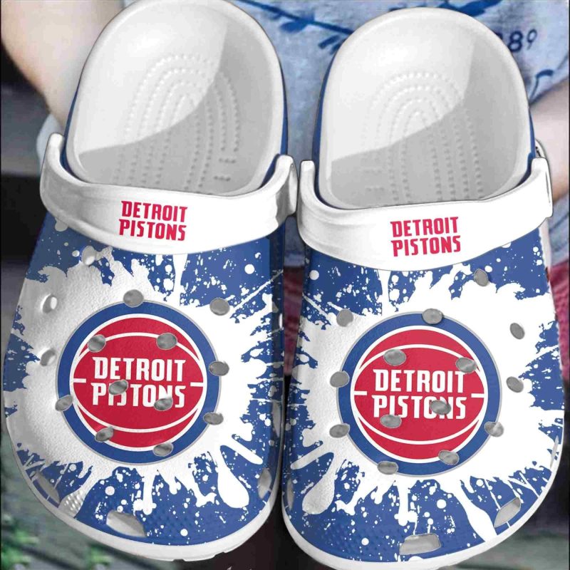 Detroit Pitons Basketball Club Crocband Shoes Clogs Crocs Comfortable For Men Women