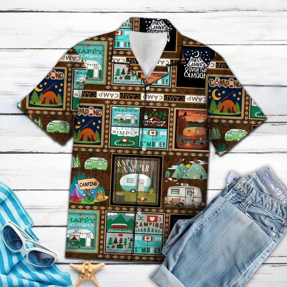 Camping Life Hawaiian Shirt Ha63332